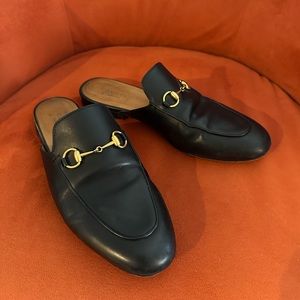 Gucci Princetown Horsebit Slip On Shoes 39